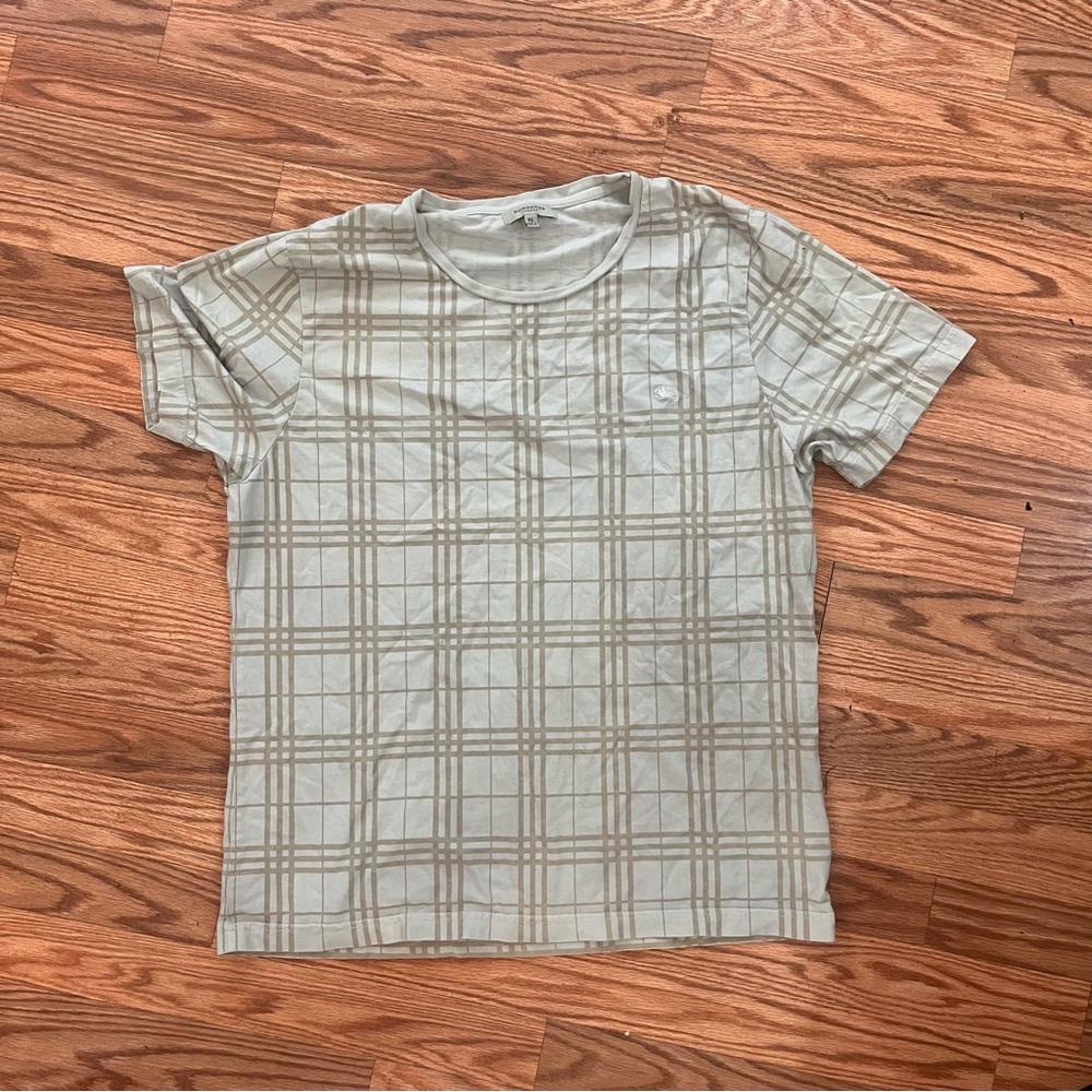 burberry plaid tee
